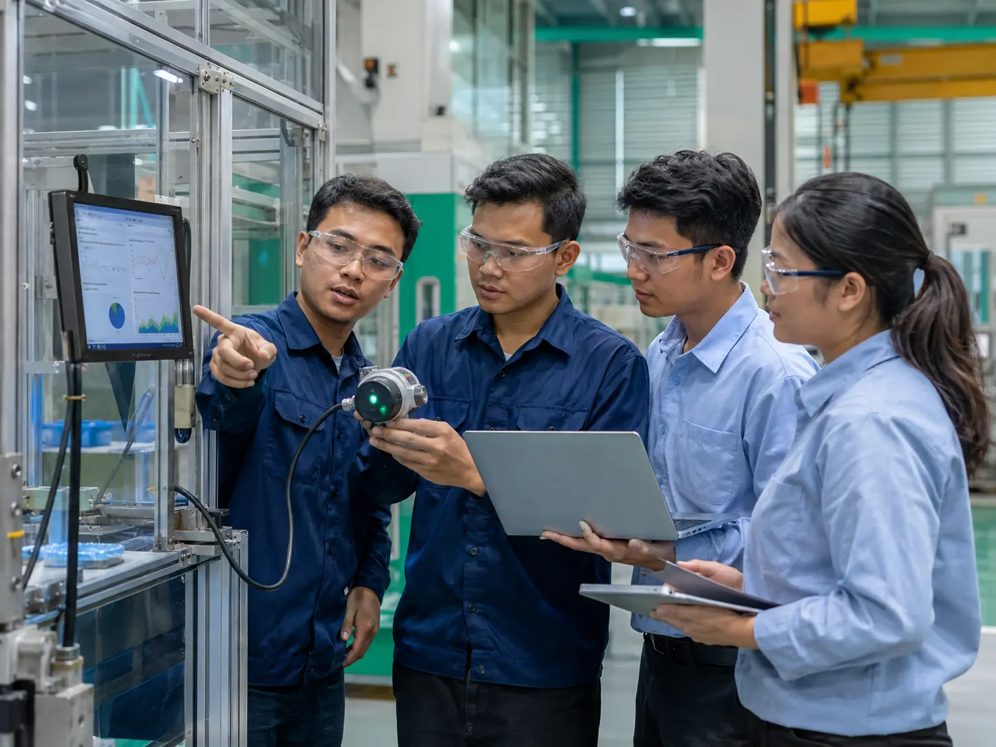 Pilot project startup di fasilitas industri